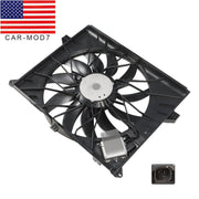 DURAFORCE A/C Radiator Fan Assembly 1645000093 for 2007-2012 Mercedes-Benz GL450