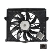 DURAFORCE A/C Radiator Fan Assembly 1645000093 for 2007-2012 Mercedes-Benz GL450