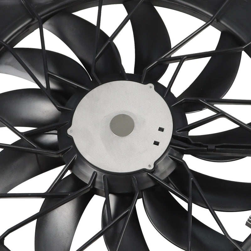 DURAFORCE A/C Radiator Fan Assembly 1645000093 for 2007-2012 Mercedes-Benz GL450