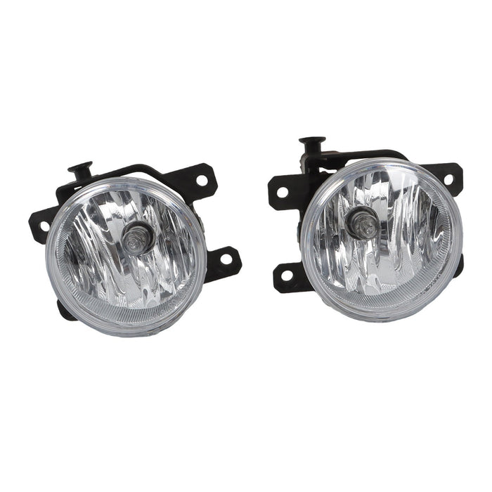 DURAFORCE 2012-2014 Subaru Impreza Front Bumper Fog Lights with Cover Bezel Pair