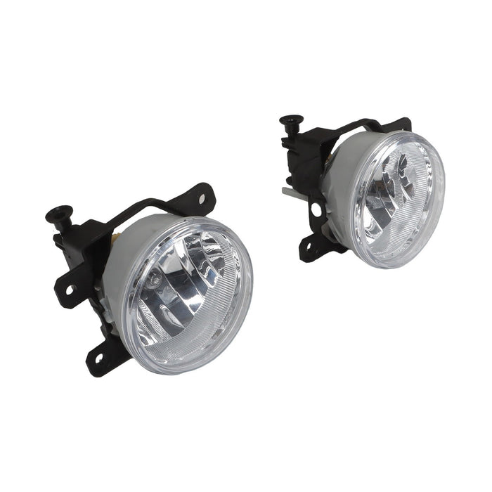 DURAFORCE 2012-2014 Subaru Impreza Front Bumper Fog Lights with Cover Bezel Pair