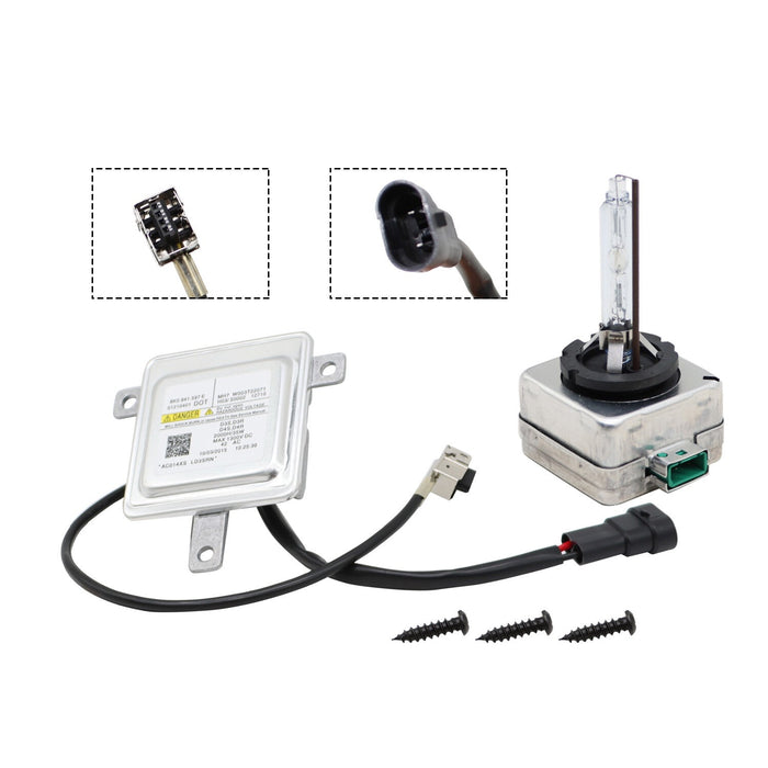 DURAFORCE 8K0941597E Xenon HID Ballast & D3S Bulb for Audi A4 A5 VW Headlight Unit