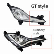 DURAFORCE Front Clear Lens Fog Lights Pair for 2014-2016 Hyundai Elantra LH & RH