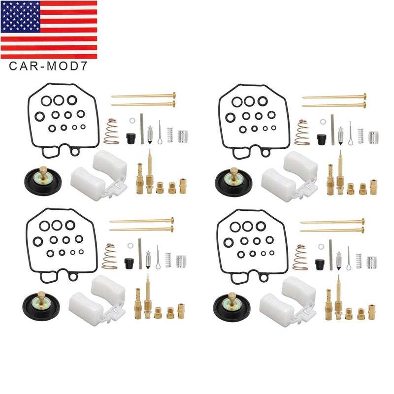 DURAFORCE 4pc Carburetor Repair Rebuild Kit for Honda CB900C CB900F CB1000C 1980-83