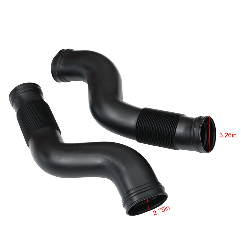 DURAFORCE Mercedes-Benz W164 ML350 GL450 Air Intake Duct Hose Set Left & Right