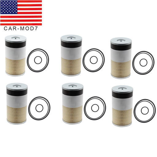 DURAFORCE 6-Pack Baldwin Fuel Water Filter for Detroit 23529168 FS19624 PF7748 Replacement