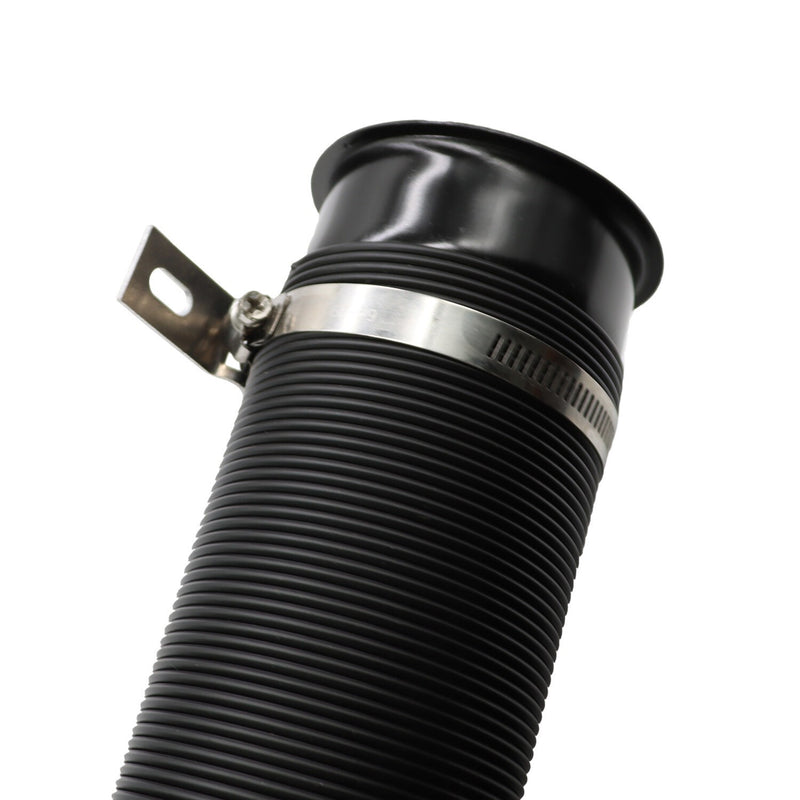 DURAFORCE 76MM Adjustable Flexible Turbo Cold Air Intake Pipe Duct Hose for Car