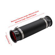 DURAFORCE 76MM Adjustable Flexible Turbo Cold Air Intake Pipe Duct Hose for Car