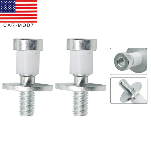 DURAFORCE 1971-1991 Chevy GMC Truck Blazer Door Latch Lock Striker Bolts Pair 9601750