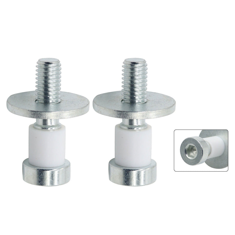 DURAFORCE 1971-1991 Chevy GMC Truck Blazer Door Latch Lock Striker Bolts Pair 9601750