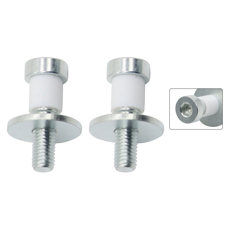 DURAFORCE 1971-1991 Chevy GMC Truck Blazer Door Latch Lock Striker Bolts Pair 9601750