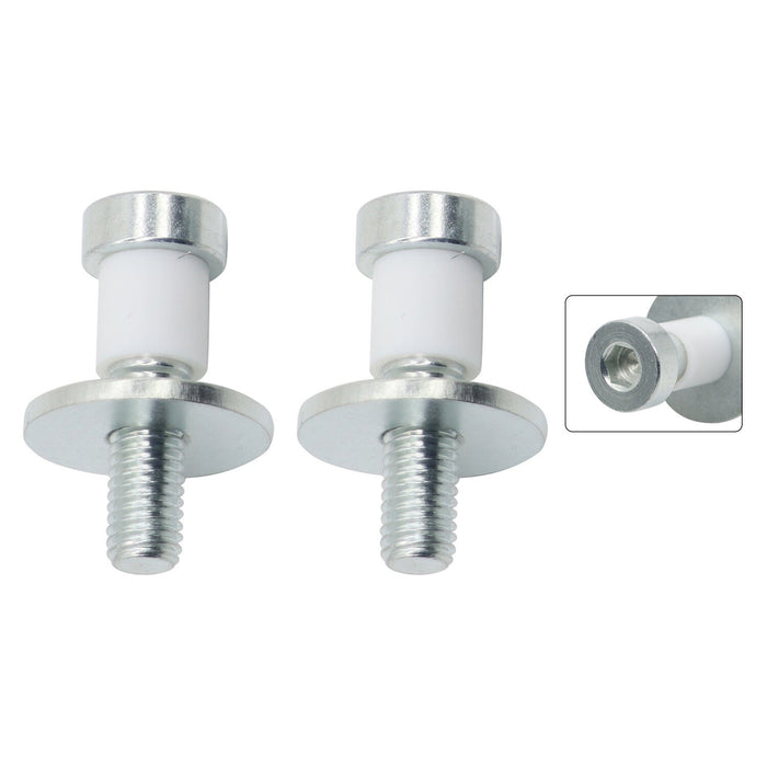 DURAFORCE 1971-1991 Chevy GMC Truck Blazer Door Latch Lock Striker Bolts Pair 9601750