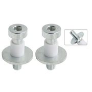 DURAFORCE 1971-1991 Chevy GMC Truck Blazer Door Latch Lock Striker Bolts Pair 9601750
