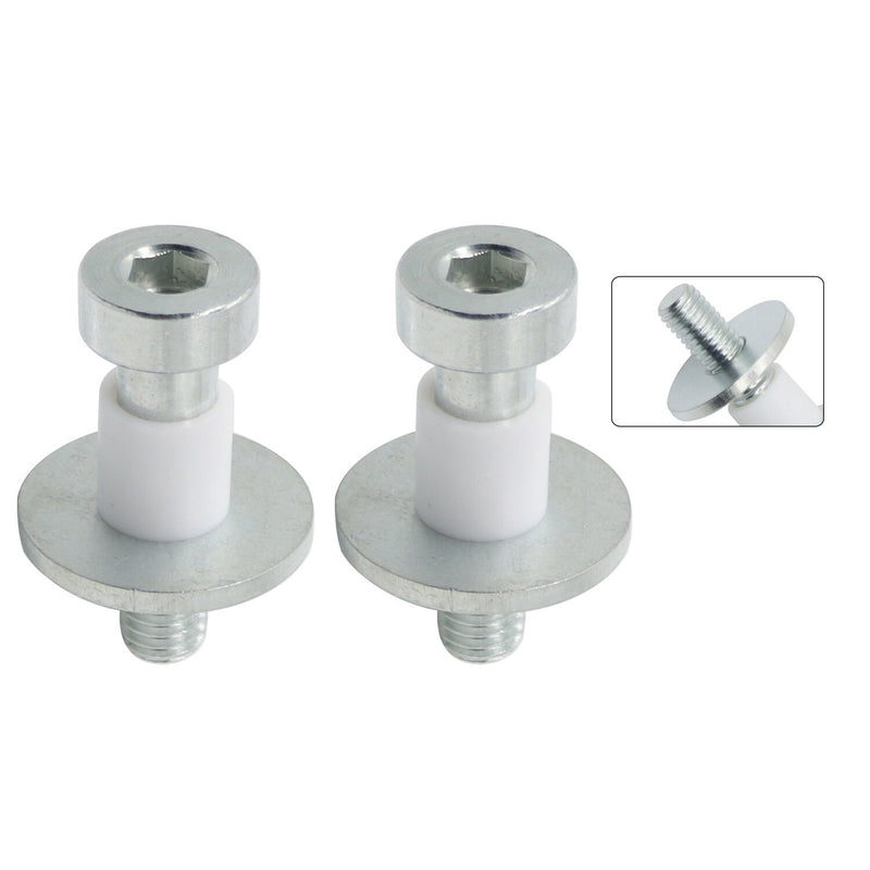 DURAFORCE 1971-1991 Chevy GMC Truck Blazer Door Latch Lock Striker Bolts Pair 9601750