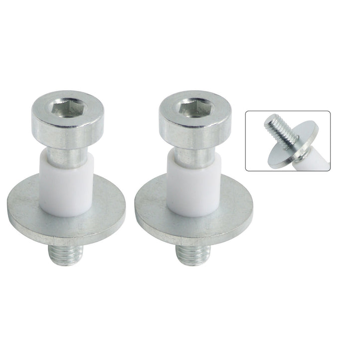 DURAFORCE 1971-1991 Chevy GMC Truck Blazer Door Latch Lock Striker Bolts Pair 9601750