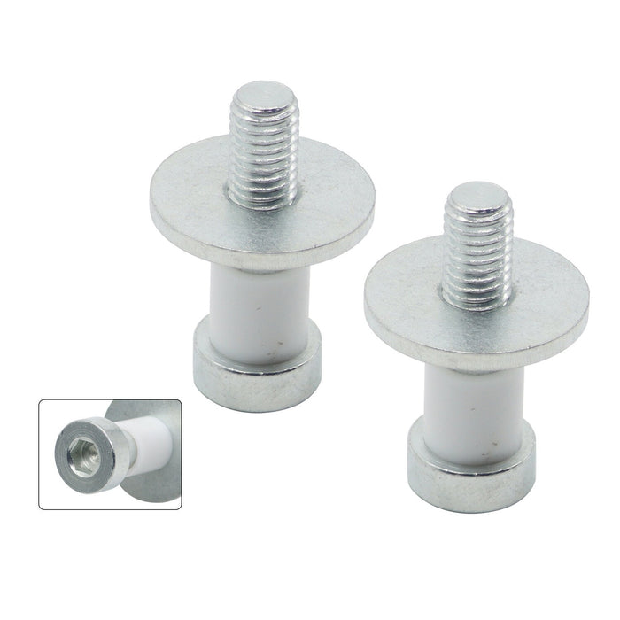 DURAFORCE 1971-1991 Chevy GMC Truck Blazer Door Latch Lock Striker Bolts Pair 9601750