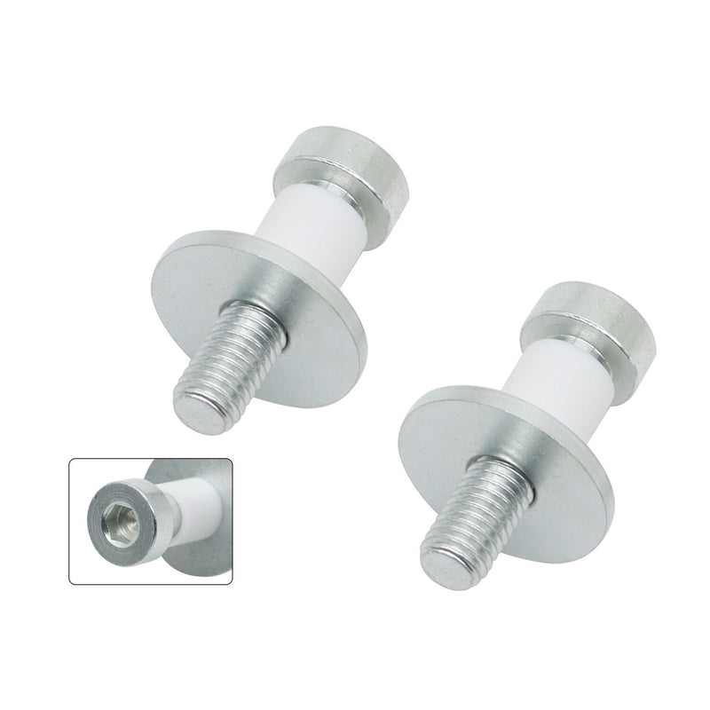 DURAFORCE 1971-1991 Chevy GMC Truck Blazer Door Latch Lock Striker Bolts Pair 9601750