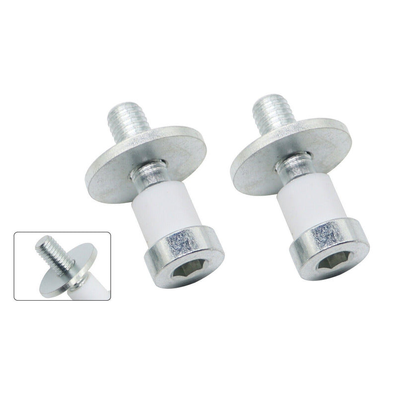 DURAFORCE 1971-1991 Chevy GMC Truck Blazer Door Latch Lock Striker Bolts Pair 9601750