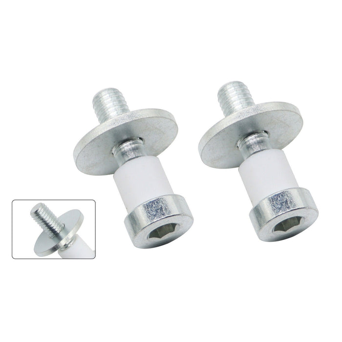DURAFORCE 1971-1991 Chevy GMC Truck Blazer Door Latch Lock Striker Bolts Pair 9601750