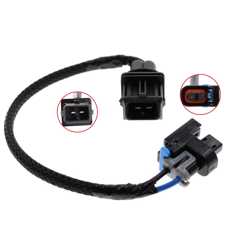 DURAFORCE 8pcs Fuel Injector Wire Harness Adapter Jetronic EV1 to Mini Delphi Multec 2