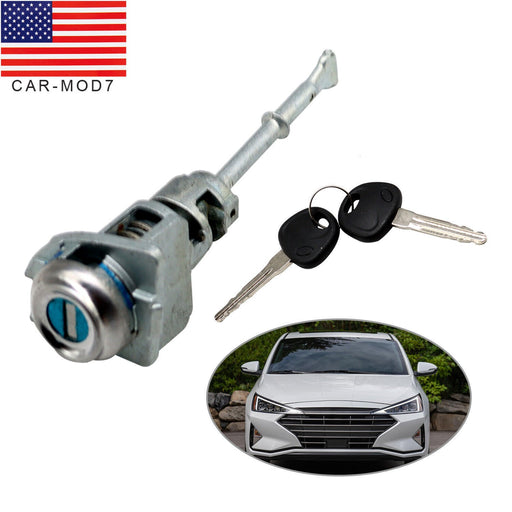 DURAFORCE 81970-F0000 Door Lock Cylinder w/ 2 Keys Front Left Driver Side Elantra 2017-20