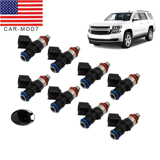 DURAFORCE 8pcs 42LB Fuel Injectors for 06-15 Chevrolet Corvette LS3 L99 Camaro