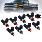 DURAFORCE 8pcs 42LB Fuel Injectors for 06-15 Chevrolet Corvette LS3 L99 Camaro