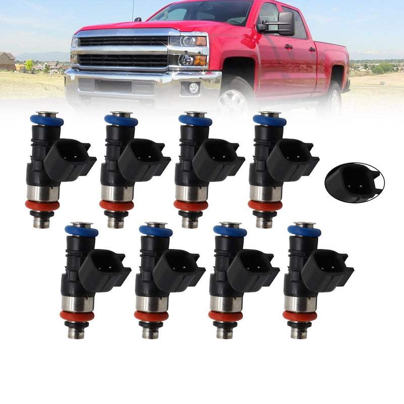 DURAFORCE 8pcs 42LB Fuel Injectors for 06-15 Chevrolet Corvette LS3 L99 Camaro