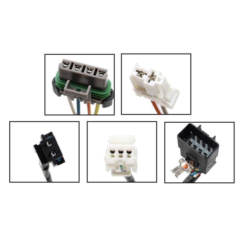 DURAFORCE 04-12 GMC Canyon Colorado A/C Heater Blower Motor Wiring Harness 89019303