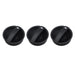 DURAFORCE Set of 3 AC Climate Control Knobs for Toyota Tacoma 2005-2011 65551820A