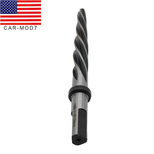 DURAFORCE 7/16" Tapered HSS Drill Reamer 1/2" Shank for Bridge & Construction Use