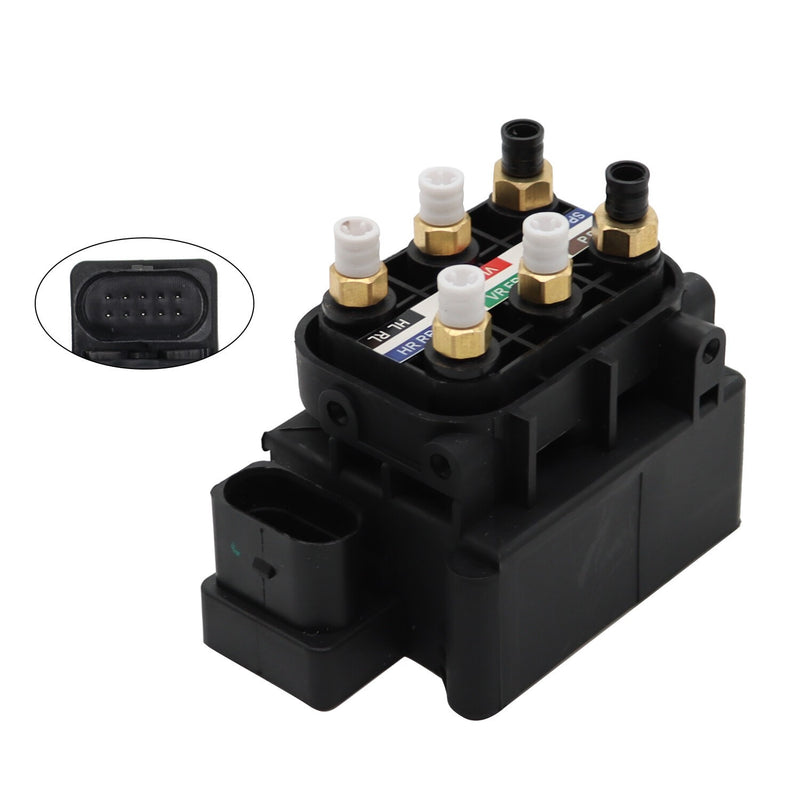 DURAFORCE Air Suspension Compressor Valve Block 4G0616005C for Audi A8 S8 A6 A7 S6 D4