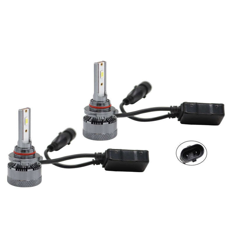 DURAFORCE 9005 LED Headlight Bulbs Kit 6500K 20000LM High Low Beam 2PCS Super Bright