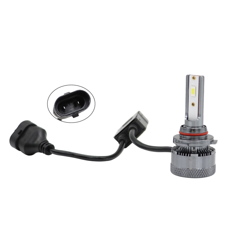DURAFORCE 9005 LED Headlight Bulbs Kit 6500K 20000LM High Low Beam 2PCS Super Bright