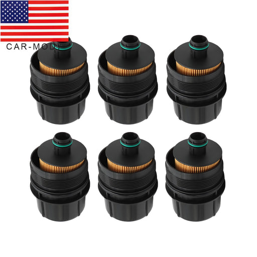 DURAFORCE 6X Engine Oil Filter 68507598AA for Jeep Wrangler Ram 1500 3.0L Diesel 2020-21