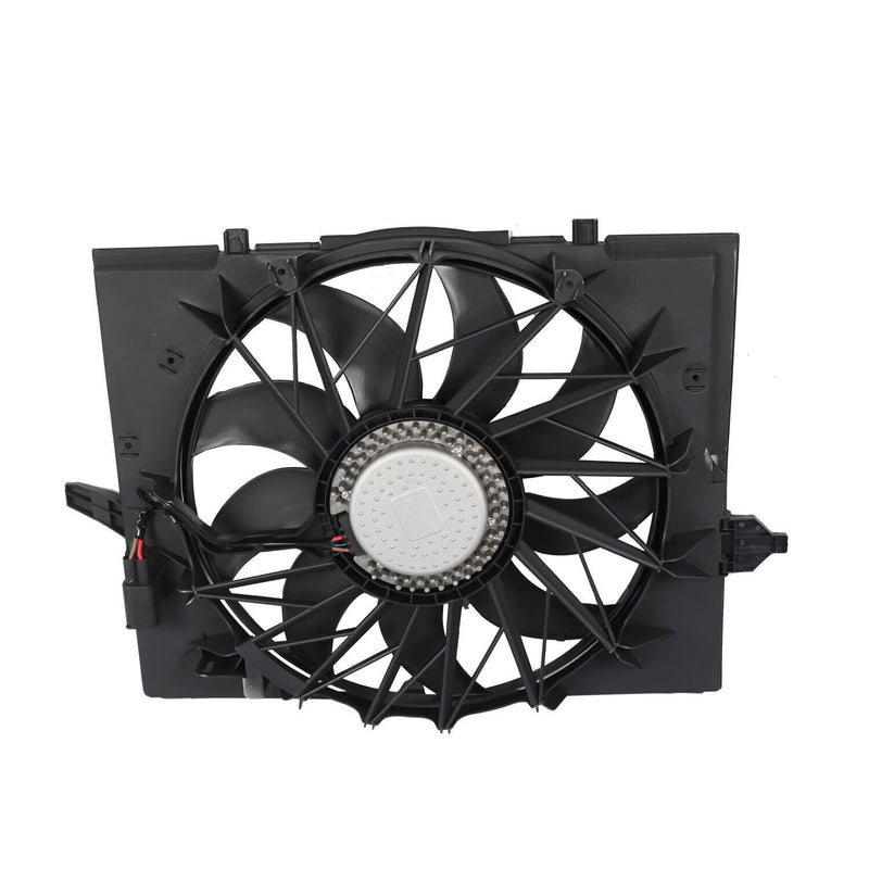 DURAFORCE BMW 621-211 Radiator Cooling Fan 17427543282 for 525i 528i 530i 645Ci 750i 04-09
