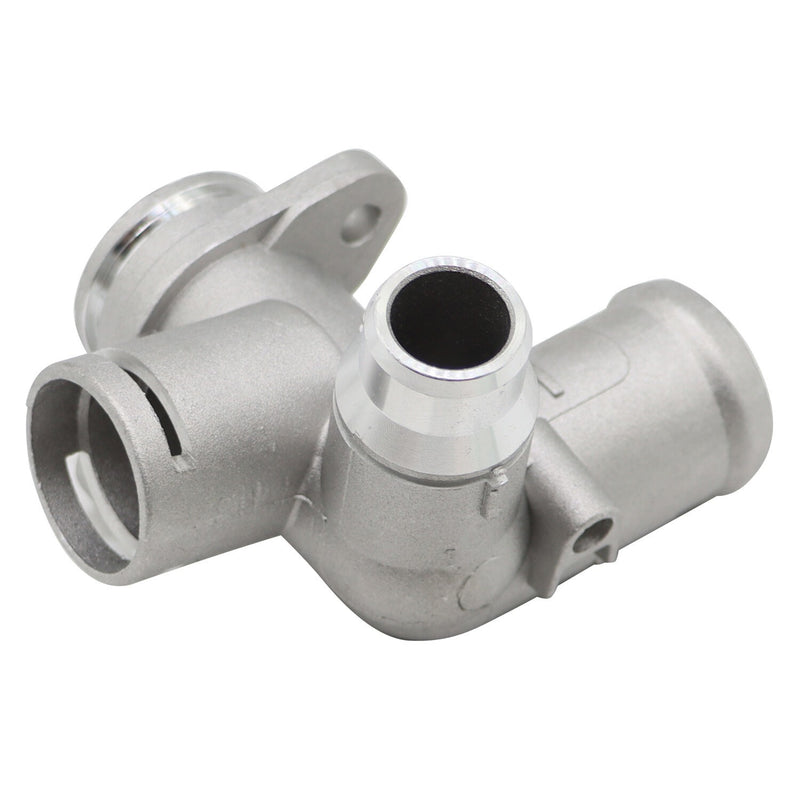 DURAFORCE Aluminum Coolant Hose Flange Audi A4 B7 2.0L/2.0T 2005-09 06D121132C New