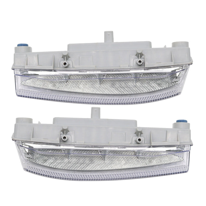 DURAFORCE Mercedes Benz C200 C300 C63 AMG 2007-2014 Front Fog Lights DRL Pair