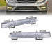 DURAFORCE Mercedes Benz C200 C300 C63 AMG 2007-2014 Front Fog Lights DRL Pair