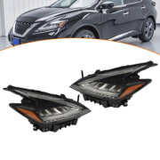 DURAFORCE LED Headlight Pair for 2019-2021 Nissan Murano Driver & Passenger Side