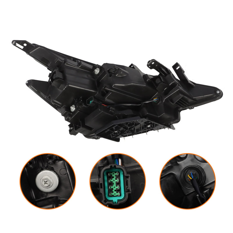 DURAFORCE LED Headlight Pair for 2019-2021 Nissan Murano Driver & Passenger Side
