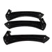 DURAFORCE 6Pcs Black Inner Door Handle Pull Trim Cover for BMW E90 2006-2011