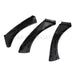 DURAFORCE 6Pcs Black Inner Door Handle Pull Trim Cover for BMW E90 2006-2011