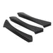 DURAFORCE 6Pcs Black Inner Door Handle Pull Trim Cover for BMW E90 2006-2011