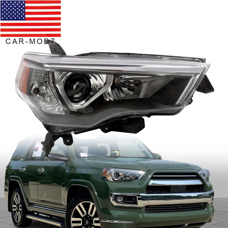 DURAFORCE Black Front Headlight Right Side Replacement for 2021-2023 Toyota 4Runner