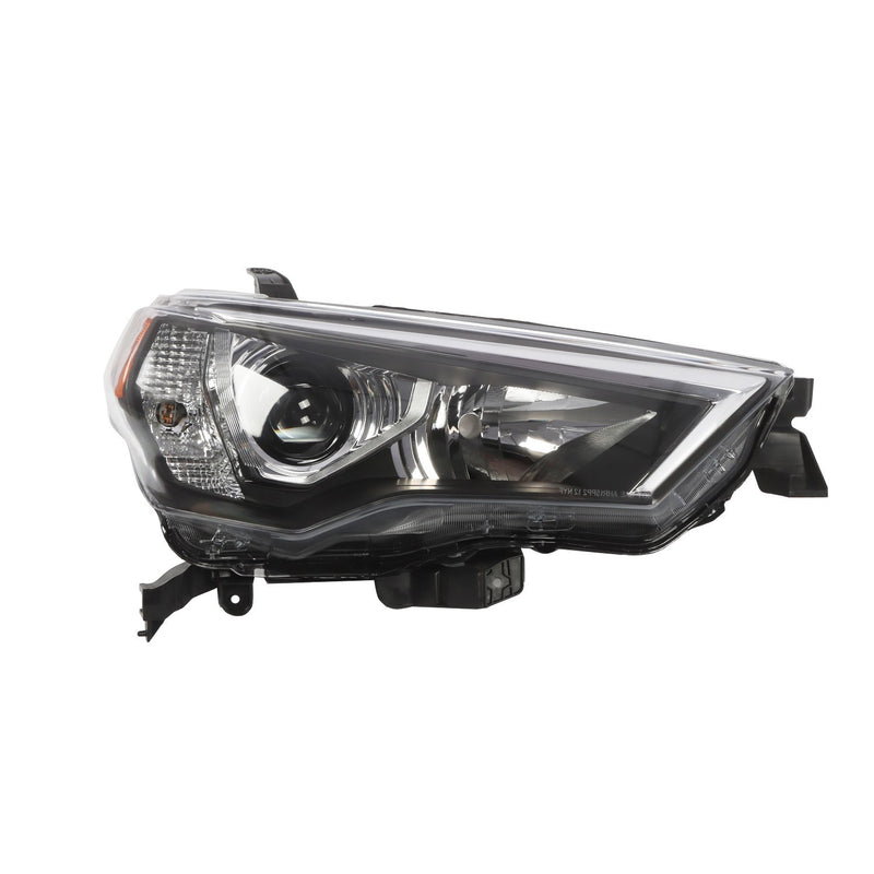 DURAFORCE Black Front Headlight Right Side Replacement for 2021-2023 Toyota 4Runner