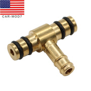 DURAFORCE Carburetor Brass Fuel Tee for YAMAHA 2H7-14988-00 FJ600 XS750 XS1100 New