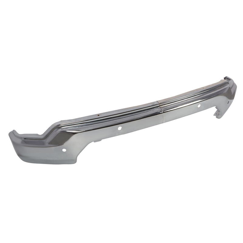 DURAFORCE Chrome Front Bumper Face Bar w/ Sensor Holes for 2019-2021 GMC Sierra 1500
