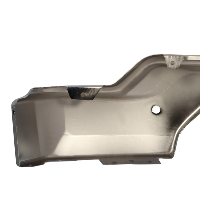 DURAFORCE Chrome Front Bumper Face Bar w/ Sensor Holes for 2019-2021 GMC Sierra 1500