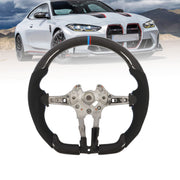 DURAFORCE Black Carbon Fiber Steering Wheel for BMW M2 M3 M4 F80 F15 F30 M Sports